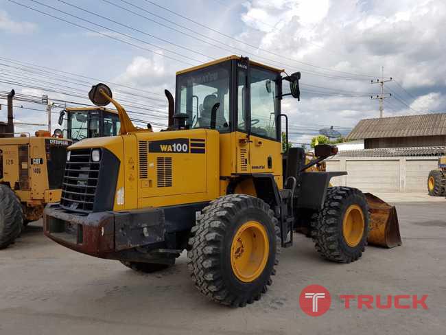 ขายรถตักล้อยาง ยี่ห้อ KOMATSU WA100-5 ซีเรียลสูง ปี 2006 นำเข้าจากญี่ปุ่นแท้ 100เปอร์เซ็นต์ สภาพสวย ไม่เคยใช้งานในไทย