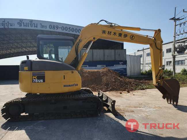 KOMATSU PC78US-6 จากญี่ปุ่น โทร 086-0044333 065-8844400 089-0080077 089-0050007 www.nmc99.com
