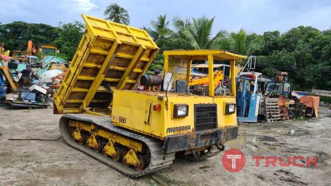 ขาย รถบรรทุกตะขาบ ดั๊มเปอร์ moorooka MST600 เครื่องMITSU 4สูบ เทอร์โบ วิ่ง7xxxx ชั่วโมง เก่าญี่ปุ่น