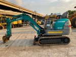 KOBELCO SK007 รถแบคโฮ จากญี่ปุ่น โทร 089-0080077 089-0050007 086-0044333 065-8844400 www.sangenjp.com www.nmc99.com