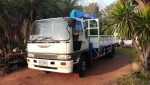 ขาย6ล้อเครนHINO FF3HเครนTADANO3.6ตัน4ปอก ขาไขว้ตะฮุ๊บ กระบะเหลือ6.50M พร้อมทำงาน ช่วงล่างดี