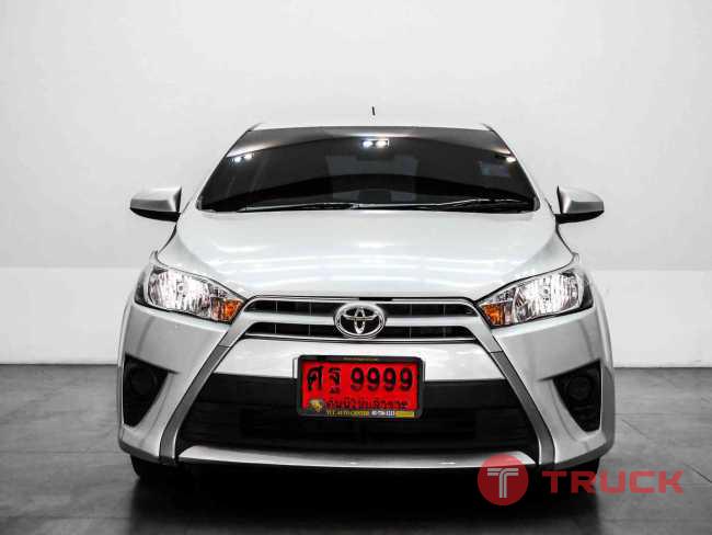 ขายรถหรูราคาถูก TOYOTA YARIS สีบรอน์ เกียร์AT ปี2015 ภสาพพรีเมี่ยม ราคาถูกสุดคุ้ม
