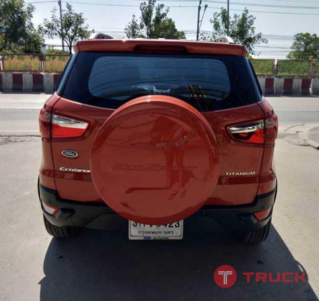 ขายรถบ้านผู้หญืงใช้มือเดียวสวยกริบFORD ECOSPORT 1.5 TItaninum TOP AUTO ปี2014 สีส้ม