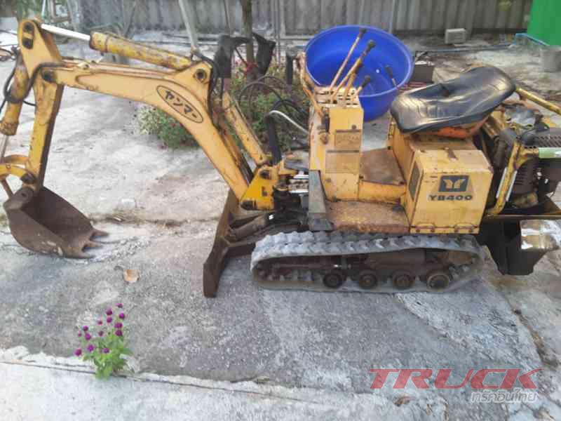 ขายถูกๆ รถขุด แบคโฮจิ๋ว ดีเซล สูบเดียว YANMAR เก่าญี่ปุ่น เพียง 98,000 บาท