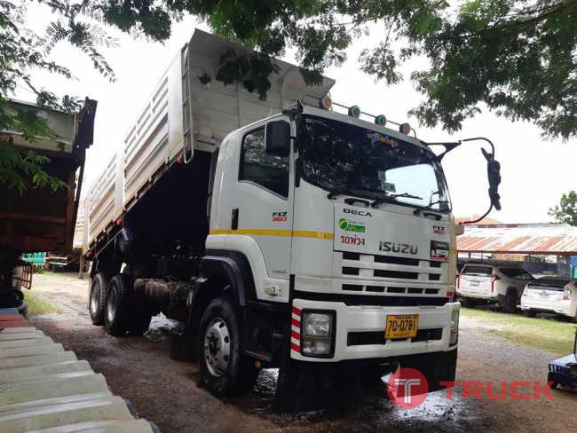 ขาย isuzu deca 360แรงม้าปี55ดั้มแม่ลูก 084-952-3170