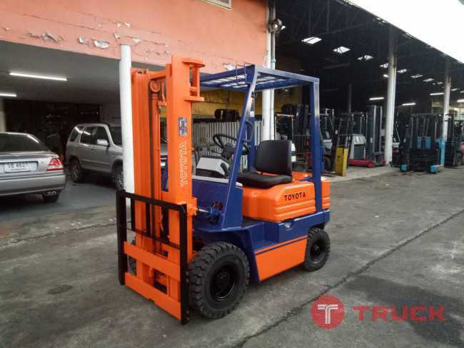 ขาย รถยกฟอร์คลิฟท์ ยี่ห้อ TOYOTA รุ่น 5FGL15 เครื่องยนต์ เบนซินหรือแก๊ส ขนาด 1.5 ตัน เสาสูง 3 เมตร สภาพสวยมาก รถนำเข้าจากญี่ปุ่น ชั่วโมงการใช้งานน้อย
