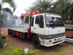 6ล้อเครนHINO FF3H195แรง เครน3.5ตัน4ปอก ตะขอหุ๊บ แชชซีสวย ยาว7เมตร เอกสารเล่มทะเบียนครบ