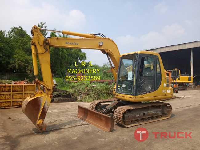 ขายรถแบ็คโฮ KOMATSU PC60-7