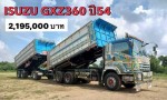 สิบล้อแม่ลูกดั้มพ์ ISUZU FXZ 360 แรงปี54