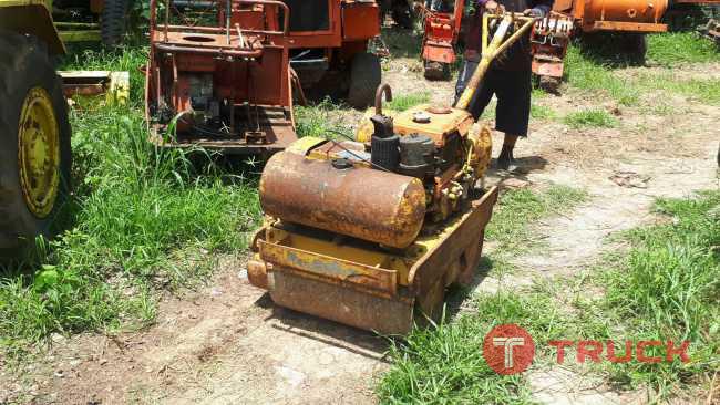 ขาย รถบดดิน เดินตาม สั่นสะเทือน BOMAG เครื่อง KUBOTA ดีเซล 1 สูบ เก่าญี่ปุ่น พร้อมใช้งาน