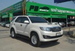ชายรถบ้านฟรีดาวน์สวยกริบผู้หญิงใช้คนเดียว TOYOTA FORTUNER 3.0 V AUTO 4x2 2014 ดีเซล