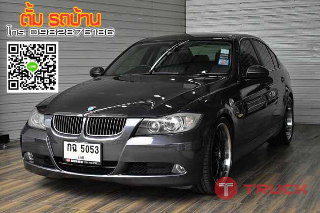 BMW 325i SE E90 2.5 AT ปี2007 สีเทาดำ