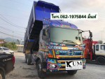สิบล้อดั้มHino victor344 ปี62 สอบถามโทร062-1975844มิ้นท์