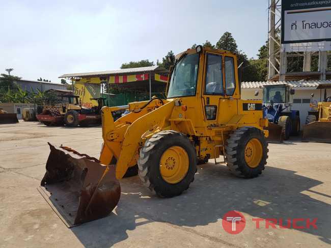 ขายรถตักล้อยาง ยี่ห้อ CATERPILLAR 910E บุ้งกี๋ 1.3 คิว นำเข้าจากอเมริกาแท้ ไม่เคยใช้งานในไทย