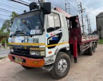 ขายรถ 10 ล้อ 2 เพลา ติดเครน 5 ตัน Mitsu Fuso ติดเครน Unic 5 ตัน