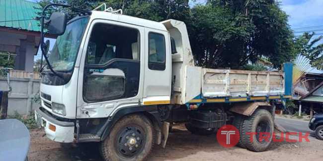 ขายคับ ISUZU 6 ล้อดั้ม ปี 56 DECA 205 แรง FRR โทร 092-4306452(นพ)