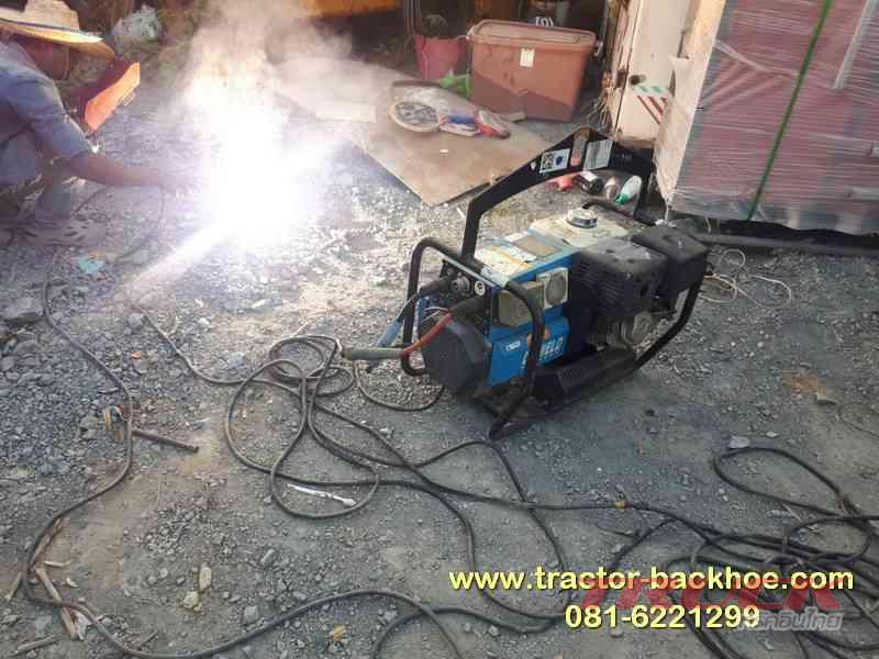 ขาย เครื่องเชื่อมพร้อมปั่นไฟ CIGWELD เบนซิน เก่าญี่ปุ่น ย้ายสะดวก พร้อมใช้