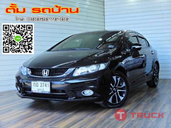 HONDA CIVIC FB 1.8E AT ปี2015 สีดำ