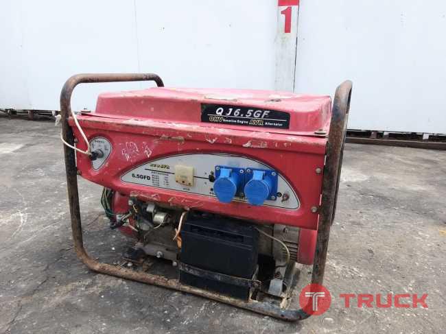 เครื่องปั่น QJ6.5GF 220v. 6.7KW สตาร์ทกุญแจ เช็คใหม่ แบตใหม่ ของเหลวใหม่ สภาพสวย มือสองจากญี่ปุ่น