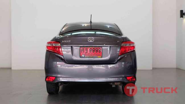 ขายรถ TOYOTA VIOS สีเทาดำ เกียร์AT ปี2015 เกรดพรีเมี่ยม ราคาพิเศษ ห้ามพลาด