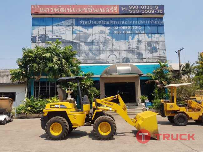 Komatsu Wa30-5 รถตักล้อยาง จากญี่ปุ่น โทร 086-0044333 065-8844400 089-0080077 089-0050007 www.nmc99.com