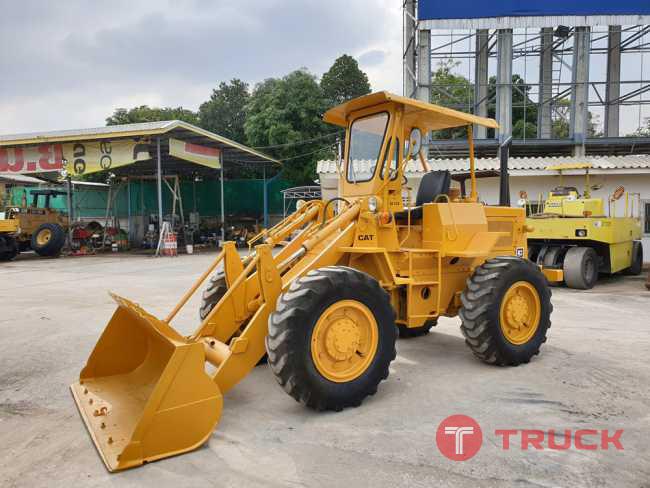 ขายรถตักล้อยาง ยี่ห้อ CATERPILLAR 910 บุ้งกี๋ 1.2 คิว เครื่อง CAT3204 4สูบ