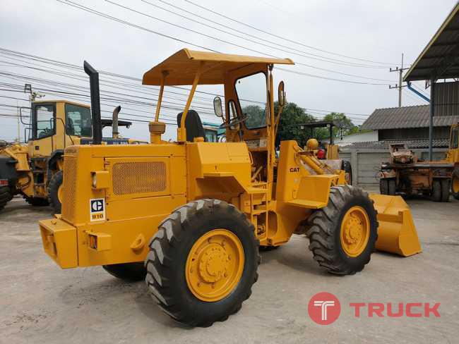 ขายรถตักล้อยาง ยี่ห้อ CATERPILLAR 910 บุ้งกี๋ 1.2 คิว เครื่อง CAT3204 4สูบ