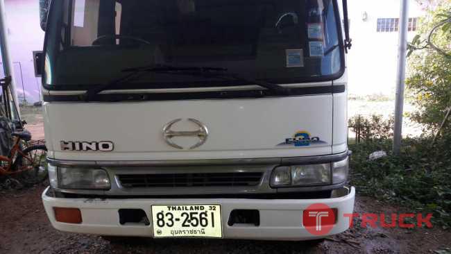 ขายดั้ม HINO สีขาว 6 สูบ 195 แรงม้า ขายดั้ม HINO สีขาว 6 สูบ 195 แรงม้า