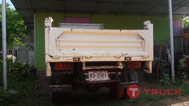 ขายดั้ม HINO สีขาว 6 สูบ 195 แรงม้า ขายดั้ม HINO สีขาว 6 สูบ 195 แรงม้า