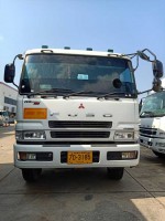 MITSUBISHI FUSO และ หางพ่วง ทะเบียนร้อยเอ็ด 70-3185 70-3186