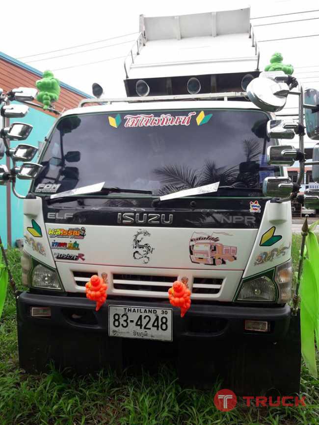 ISUZU หกล้อดั้ม NPR 130 เทอร์โบ รถห้างแท้ สภาพสวย เครื่องดี โทร 088-4705728 (วุดดี้)