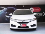 ขายรถ HONDA CITY 1.5Sสีขาว เกียร์AT ปี2015 ราคาพิเศษสุดคุ้มห้ามพลาด