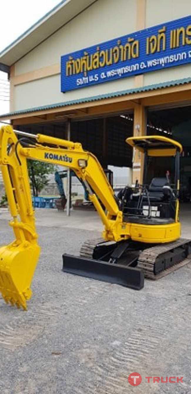 KOMATSU PC30MR-2 เก่าญี่ปุ่น พร้อมใช้งาน มีลายหัวเจาะ แทรกเหล็ก