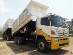 ขาย HINO 10ล้อดั้มแม่ลูก3เพลาปี58
