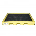 พาเลทวางถังสารเคมีเหลวSpillPaller 4 Drum Workstation
