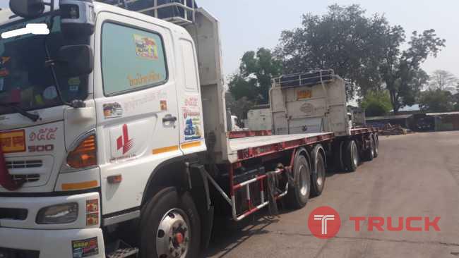 ขายรถบรรทุกพ่วงพื้นเรียบ HINO ซีรี่ย 500 344 แรงม้า ขายรถบรรทุกพ่วงพื้นเรียบ HINO ซีรี่ย 500 344 แรงม้า