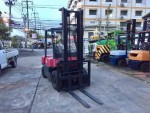 ขายฟอร์คลิฟท์มือสอง ยี่ห้อ Nissan รุ่น PJ02 ขนาด 2 ตัน เสา 2 ชัก ยกได้สูง 4 เมตร สภาพสวย รถนำเข้าจากญี่ปุ่น