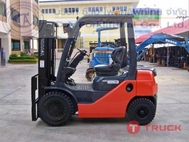 ขาย รถโฟล์คลิฟท์ TOYOTA รุ่น 8FG20 (รถนำเข้าญี่ปุ่นแท้ สภาพสวย)