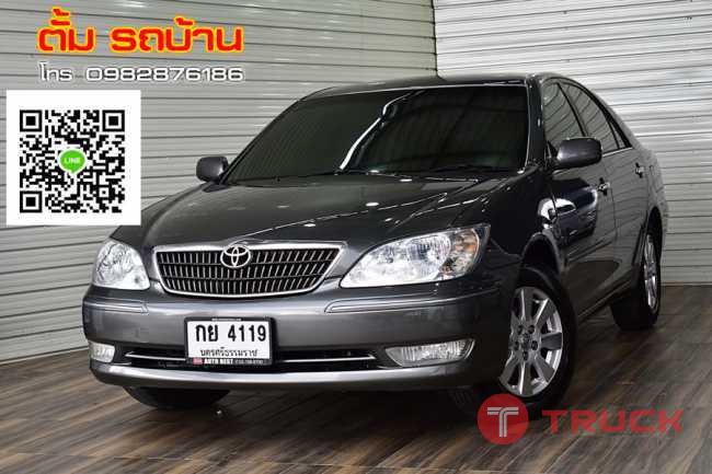 TOYOTA CAMRY 2.4Q VVT-i AT ปี2005 สีเทาดำ