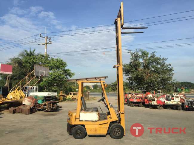 ขายโฟล์คลิฟท์ TOYOTA รุ่น 4FGL15 มือ2ญี่ปุ่น น.น.ยก1.5ตัน เสาสูง 4เมตร เครื่องยนต์เบนซิน 4Y พิมพ์นิยม เกียร์ธรรมดา