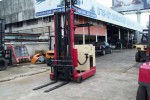 รถยก (โฟล์คลิฟท์) นิชิยู รุ่น FBRW25-50SC-600MSF เสาสูง 6 เมตร รถยกไฟฟ้ายืนขับ นำเข้าจากญี่ปุ่น สภาพดี ราคาไม่แพง