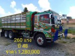 ขายสิบล้อสองเพลาดั้ม HINO เมก้า FM1J 260แรง ปี48 โทร 061-4415778