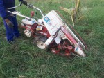 ขาย รถเกี่ยวข้าวเดินตาม 1 แถว แบบวางรายได้ เครื่อง KUBOTA เก่าญี่ปุ่น พร้อมใช้