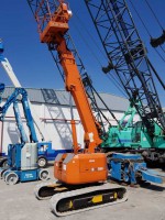 รถกระเช้า สูง 9เมตร HITACHI HX-99B-2 เก่าญี่ปุ่น ไม่เคยใ้ในไทย