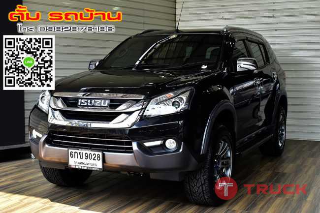 ISUZU NEW MU-X 1.9 Ddi Blue-Power 2WD AT ปี2017 สีดำ