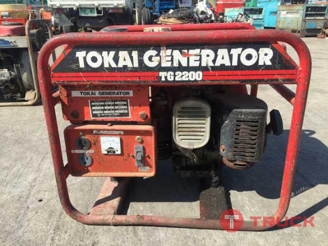 ขายเครื่องปั่นไฟ TOKAI รุ่น TG2200 เครื่องยนต์เบนซิน ROBIN 5hp. ปั่นไฟ 110V. 2.2kVA. มือ2ญี่ปุ่น สภาพสวย น่าใช้งาน ขายไม่แพง 6500 บาท เท่านั้น