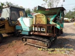 ขายตามสภาพ รถโม่หิน ย่อยหิน Mobile crusher ยี่ห้อ YANMAR MR40 เก่าญี่ปุ่น สายพานลำเลียงขาด น้ำเข้าเครื่องยนต์ เก่าญี่ปุ่น