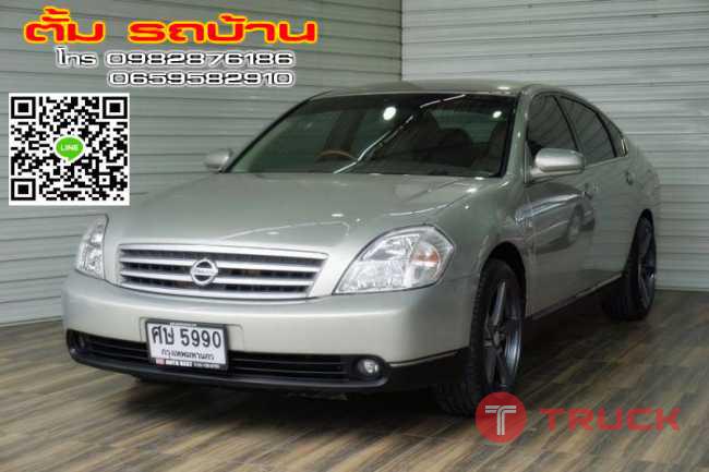 NISSAN TEANA 230JM 2.4V6 AT ปี2005 สีเทา