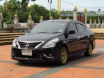 NISSAN ALMERA 1.2 E AT 2015 สีดำ