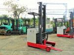 ขายฟอร์คลิฟท์ (รถยกไฟฟ้ายืนขับ) ยี่ห้อ นิชิยู รุ่น FBRM15-75-450 ขนาด 1.5 ตัน เสาสูง 4.5 เมตร สภาพสวยเดิมๆ รถนำเข้าจากญี่ปุ่น แบตเตอรี่ดี